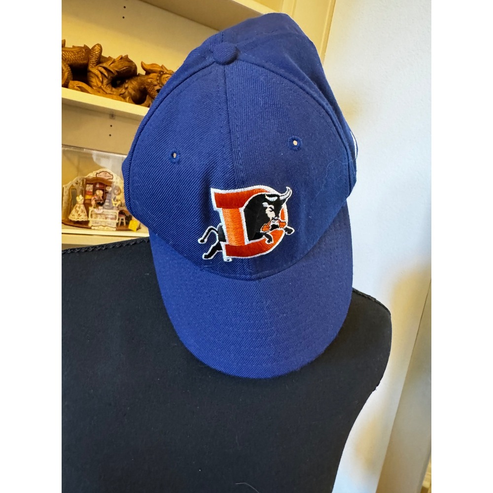 Vintage Durham Bulls New Era 59FIFTY Hat 7 1/4 Made USA 90s MiLB Baseball Cap